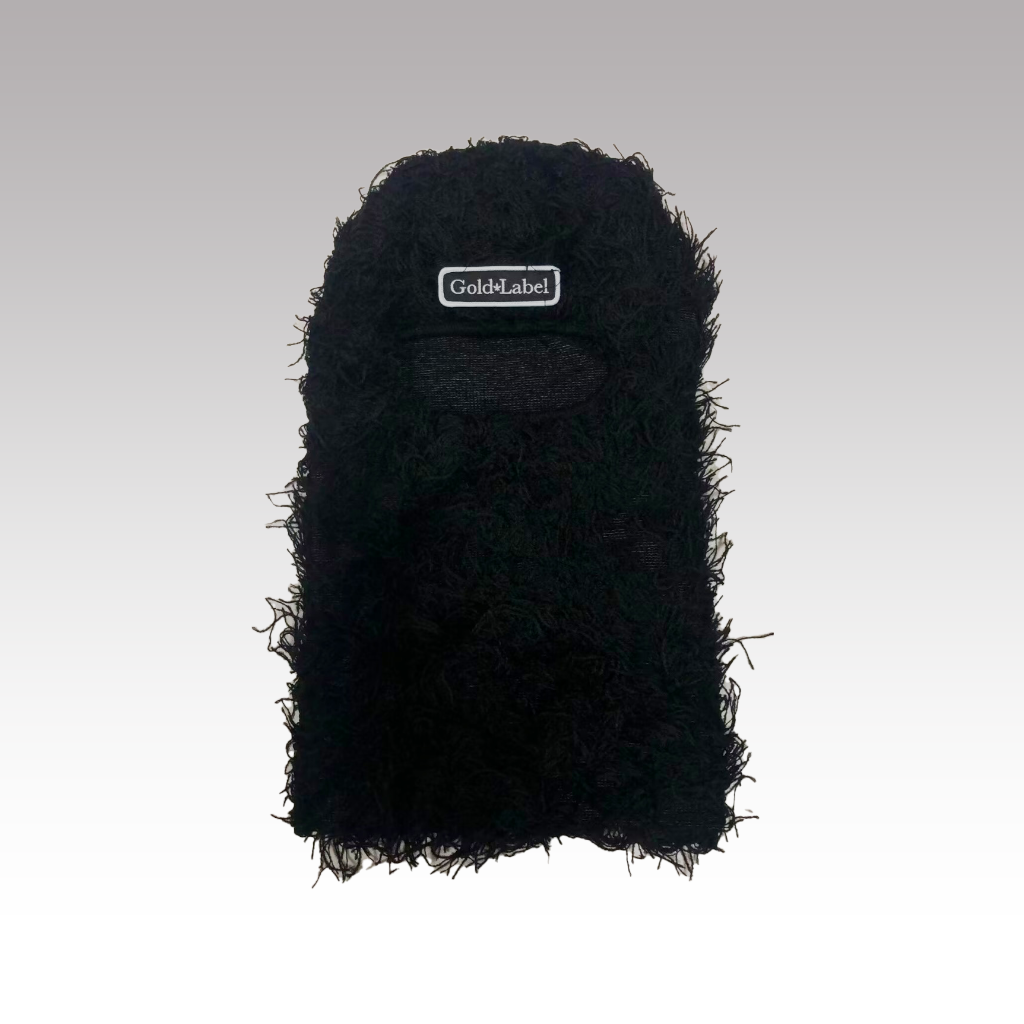 Gold Label Black Ski Mask