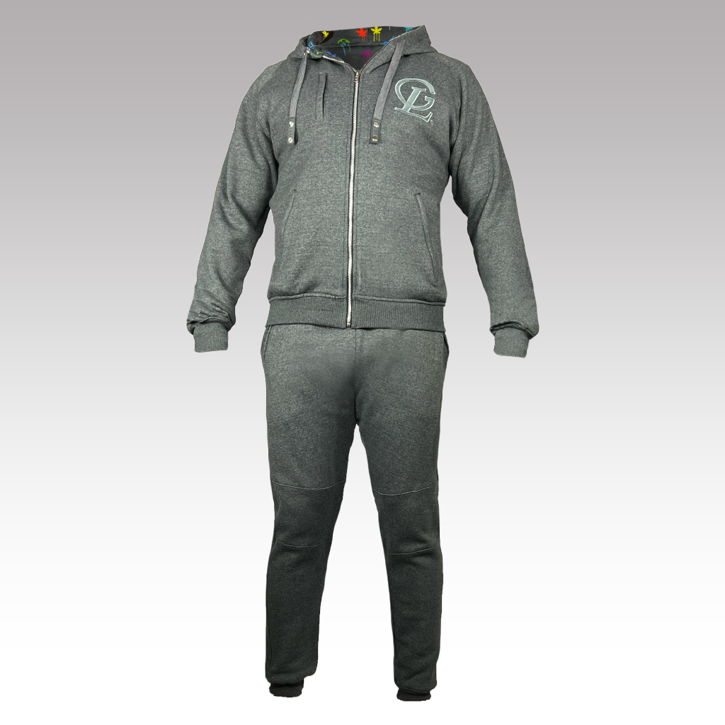 Grey Gold Label Tracksuit